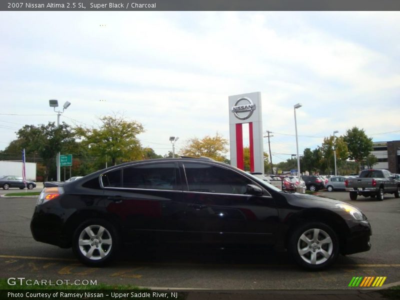 Super Black / Charcoal 2007 Nissan Altima 2.5 SL