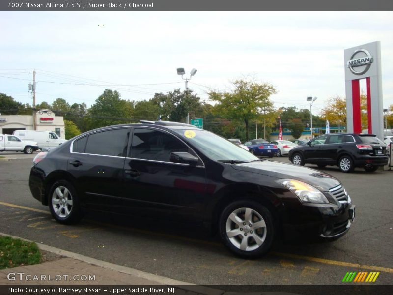 Super Black / Charcoal 2007 Nissan Altima 2.5 SL