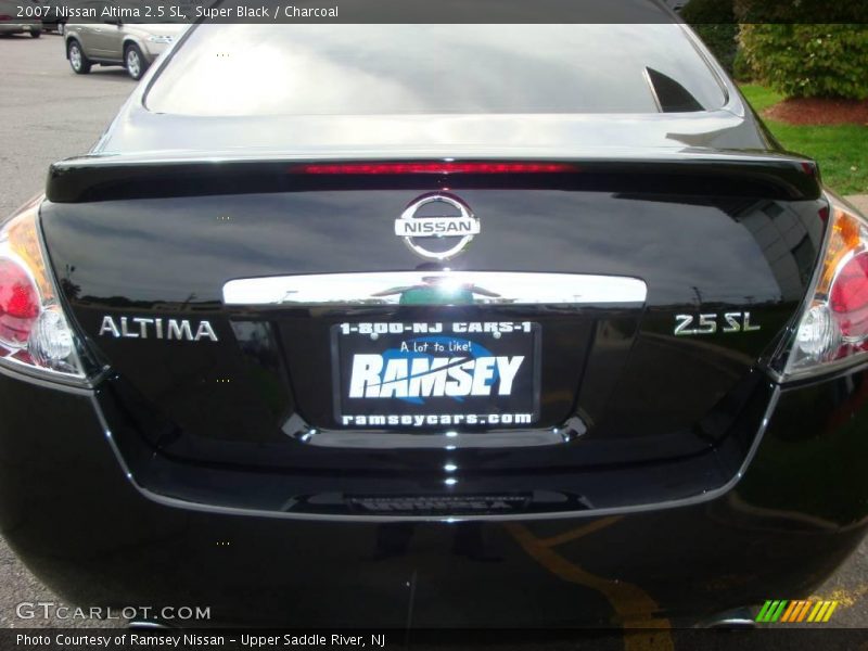 Super Black / Charcoal 2007 Nissan Altima 2.5 SL