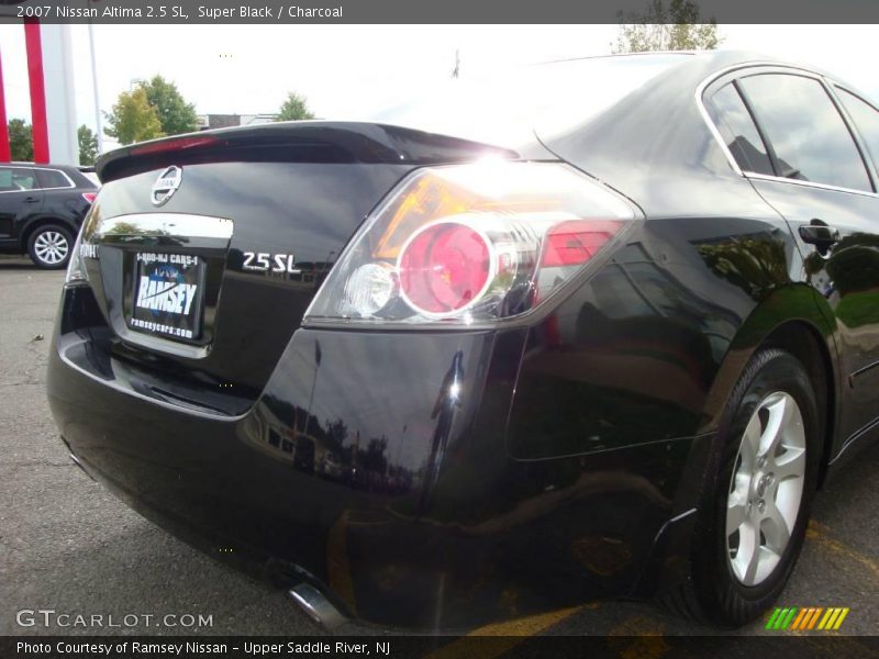 Super Black / Charcoal 2007 Nissan Altima 2.5 SL