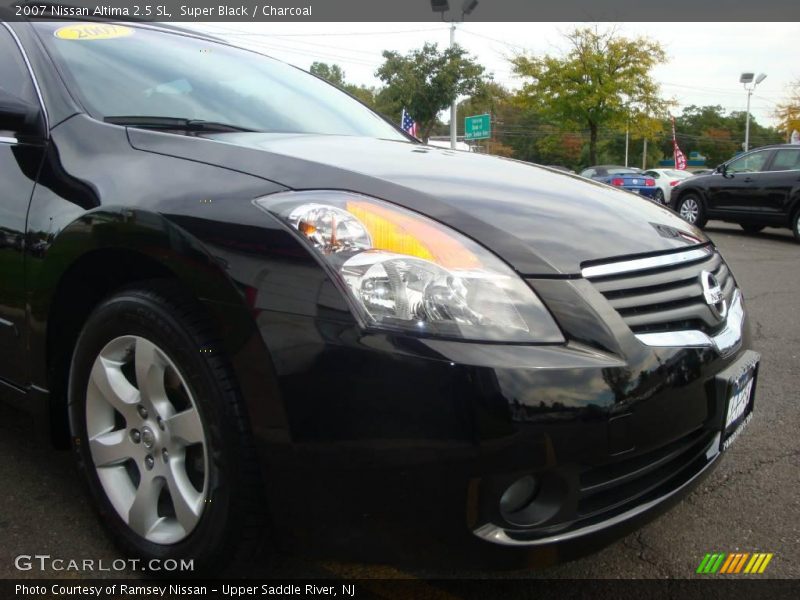Super Black / Charcoal 2007 Nissan Altima 2.5 SL