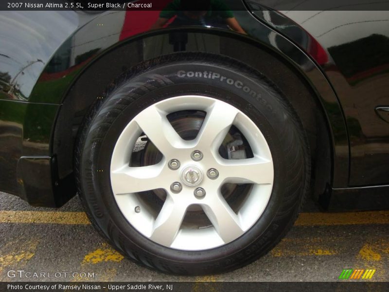 Super Black / Charcoal 2007 Nissan Altima 2.5 SL