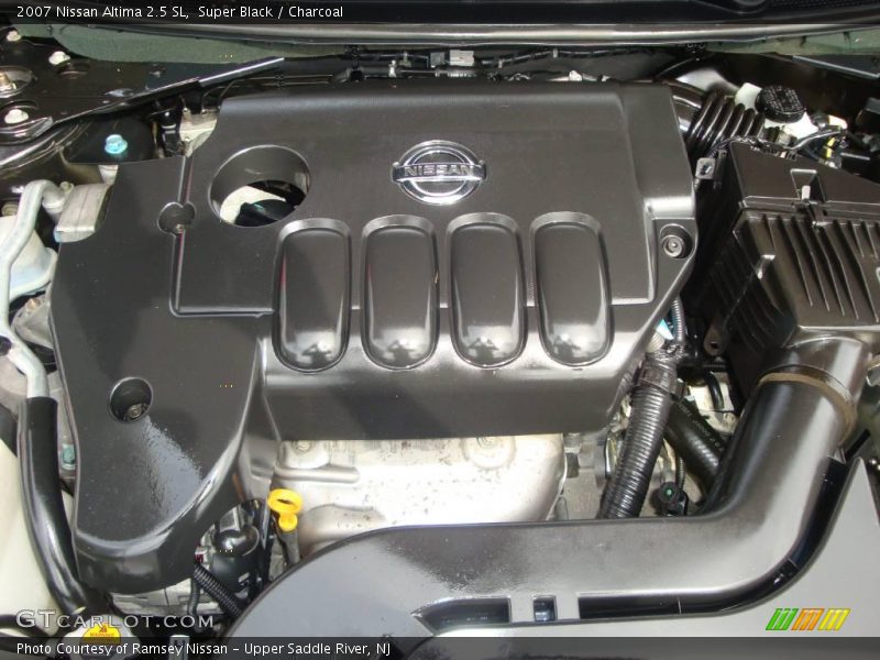 Super Black / Charcoal 2007 Nissan Altima 2.5 SL