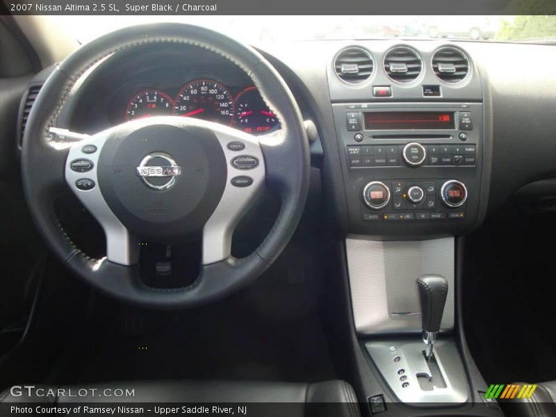 Super Black / Charcoal 2007 Nissan Altima 2.5 SL
