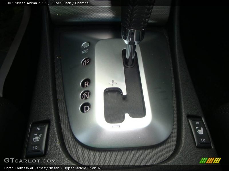 Super Black / Charcoal 2007 Nissan Altima 2.5 SL
