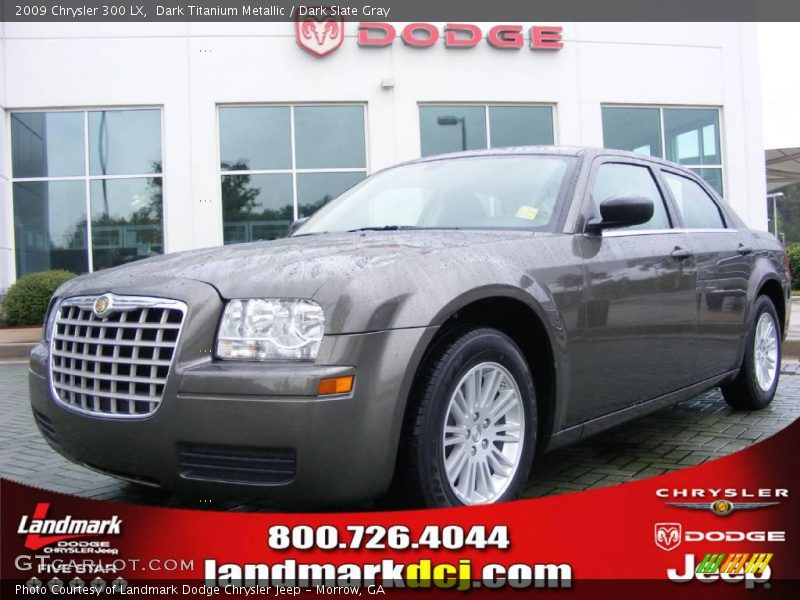 Dark Titanium Metallic / Dark Slate Gray 2009 Chrysler 300 LX