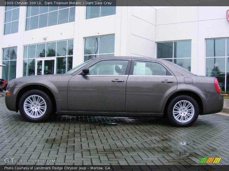 Dark Titanium Metallic / Dark Slate Gray 2009 Chrysler 300 LX