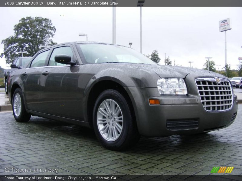 Dark Titanium Metallic / Dark Slate Gray 2009 Chrysler 300 LX