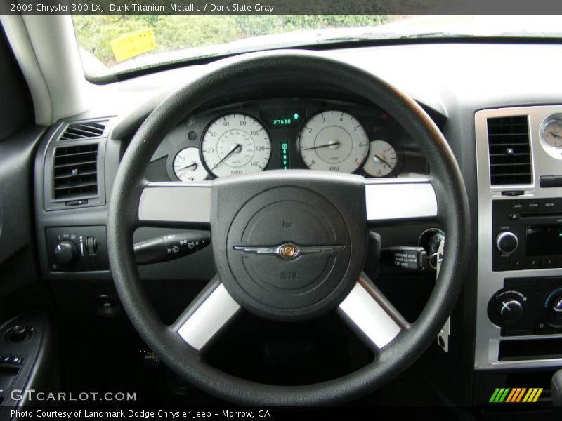Dark Titanium Metallic / Dark Slate Gray 2009 Chrysler 300 LX