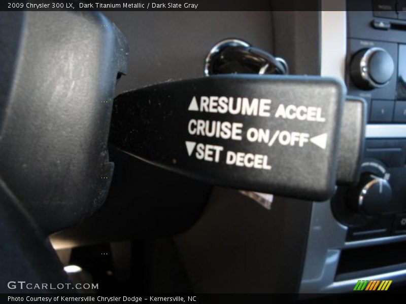 Dark Titanium Metallic / Dark Slate Gray 2009 Chrysler 300 LX