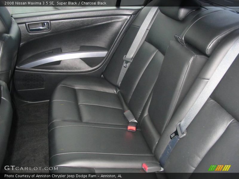 Super Black / Charcoal Black 2008 Nissan Maxima 3.5 SE