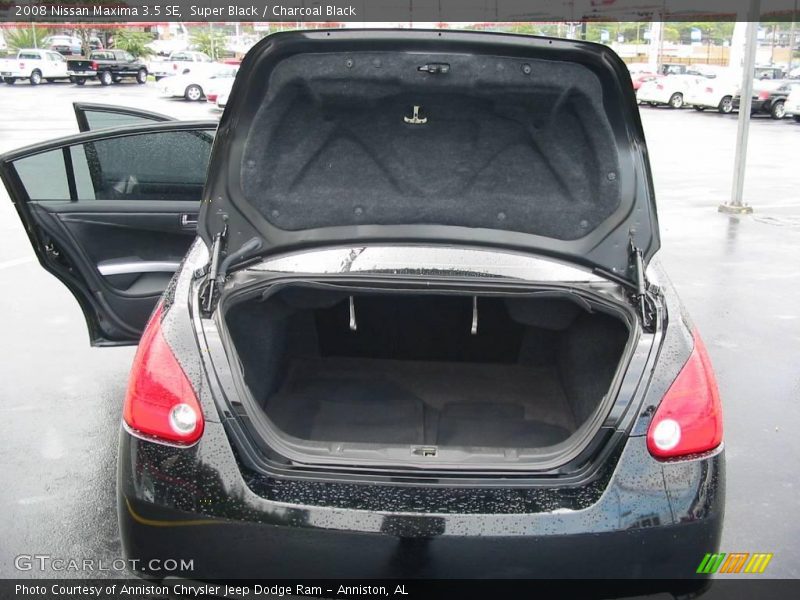 Super Black / Charcoal Black 2008 Nissan Maxima 3.5 SE