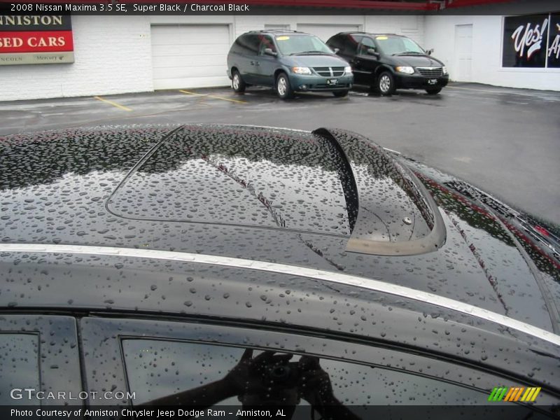 Super Black / Charcoal Black 2008 Nissan Maxima 3.5 SE