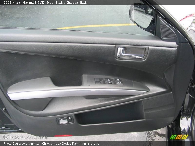 Super Black / Charcoal Black 2008 Nissan Maxima 3.5 SE