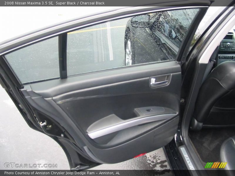 Super Black / Charcoal Black 2008 Nissan Maxima 3.5 SE