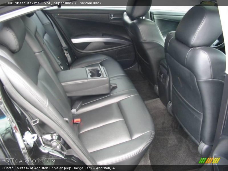 Super Black / Charcoal Black 2008 Nissan Maxima 3.5 SE