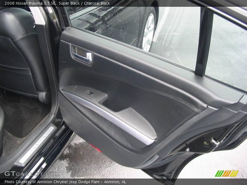Super Black / Charcoal Black 2008 Nissan Maxima 3.5 SE