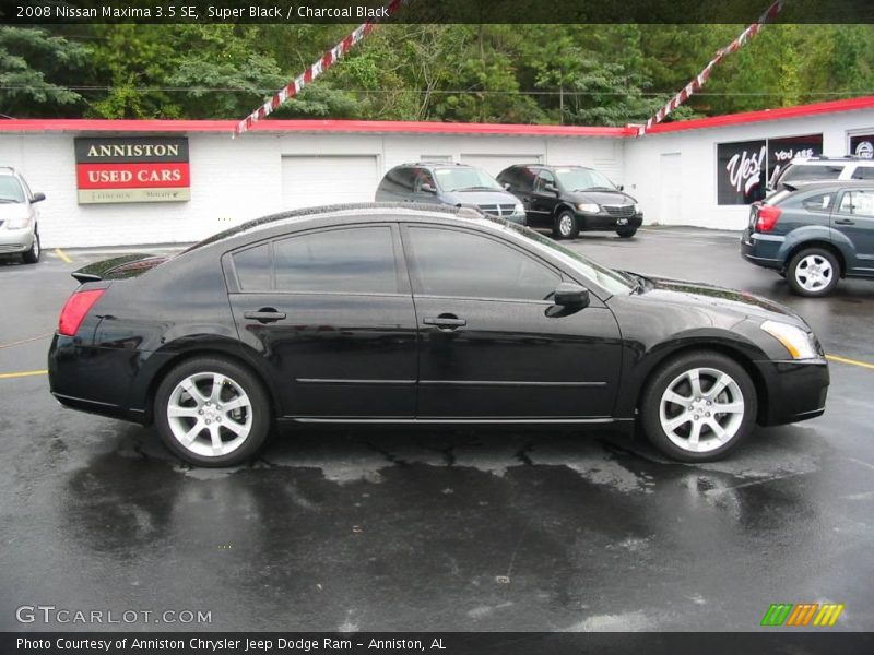 Super Black / Charcoal Black 2008 Nissan Maxima 3.5 SE