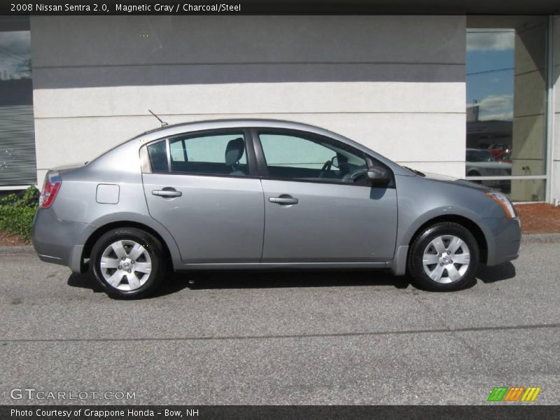 Magnetic Gray / Charcoal/Steel 2008 Nissan Sentra 2.0