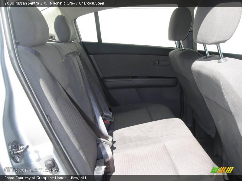 Magnetic Gray / Charcoal/Steel 2008 Nissan Sentra 2.0