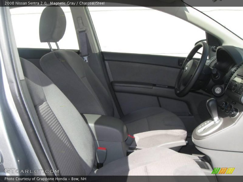 Magnetic Gray / Charcoal/Steel 2008 Nissan Sentra 2.0