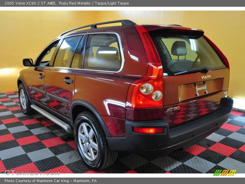 Ruby Red Metallic / Taupe/Light Taupe 2005 Volvo XC90 2.5T AWD