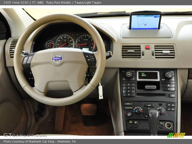 Ruby Red Metallic / Taupe/Light Taupe 2005 Volvo XC90 2.5T AWD