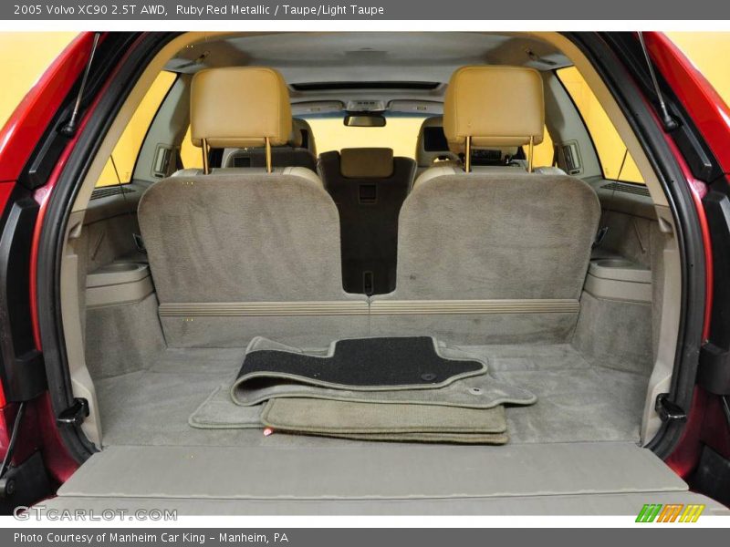 Ruby Red Metallic / Taupe/Light Taupe 2005 Volvo XC90 2.5T AWD