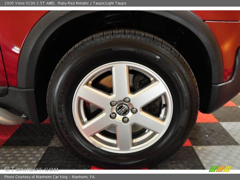Ruby Red Metallic / Taupe/Light Taupe 2005 Volvo XC90 2.5T AWD