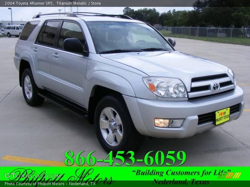 Titanium Metallic / Stone 2004 Toyota 4Runner SR5