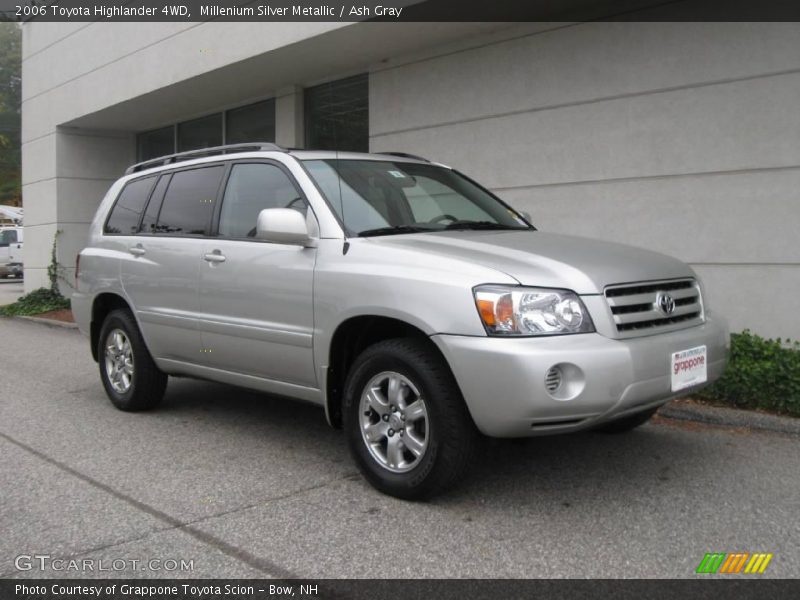 Millenium Silver Metallic / Ash Gray 2006 Toyota Highlander 4WD