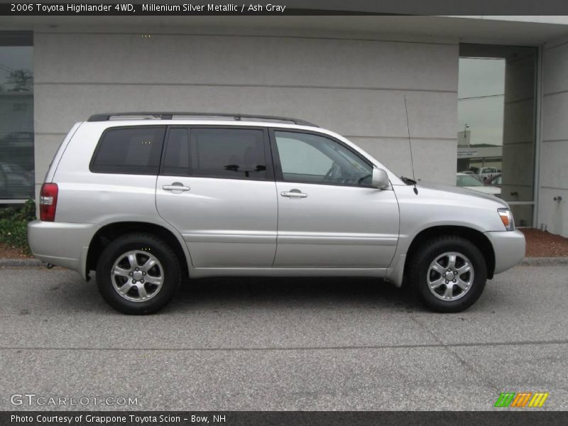 Millenium Silver Metallic / Ash Gray 2006 Toyota Highlander 4WD