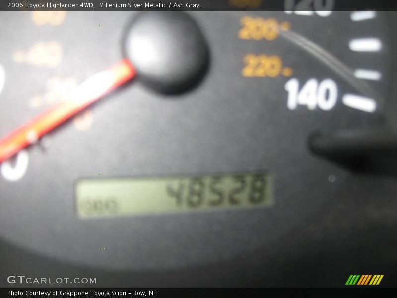Millenium Silver Metallic / Ash Gray 2006 Toyota Highlander 4WD
