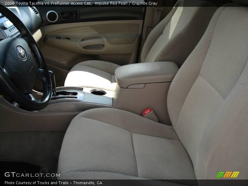 Impulse Red Pearl / Graphite Gray 2006 Toyota Tacoma V6 PreRunner Access Cab