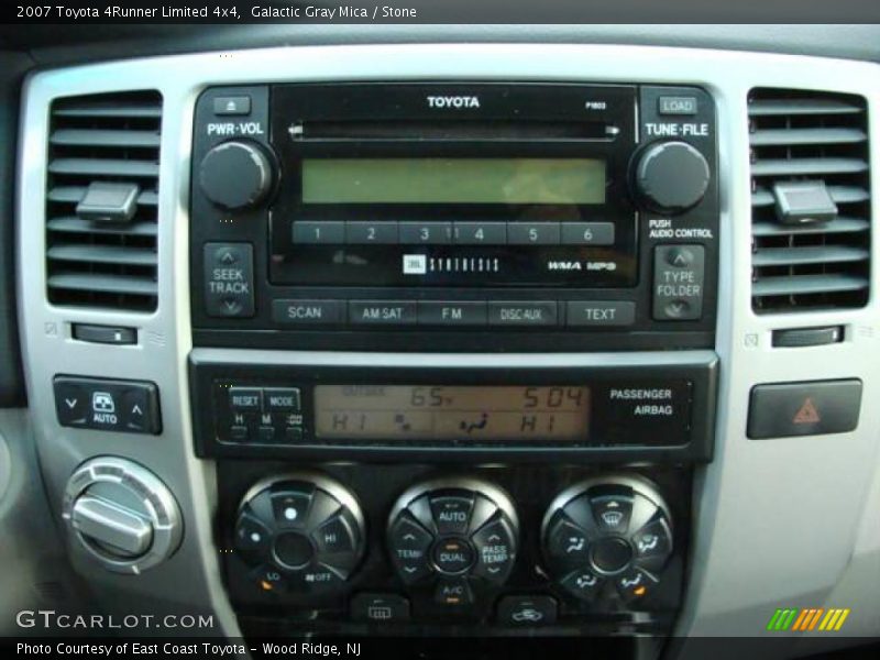 Galactic Gray Mica / Stone 2007 Toyota 4Runner Limited 4x4