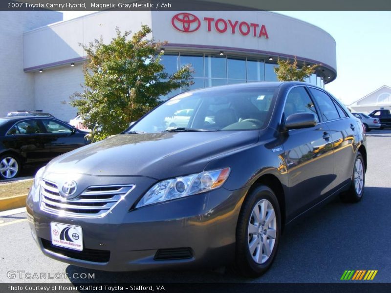 Magnetic Gray Metallic / Ash 2007 Toyota Camry Hybrid