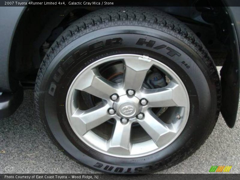 Galactic Gray Mica / Stone 2007 Toyota 4Runner Limited 4x4