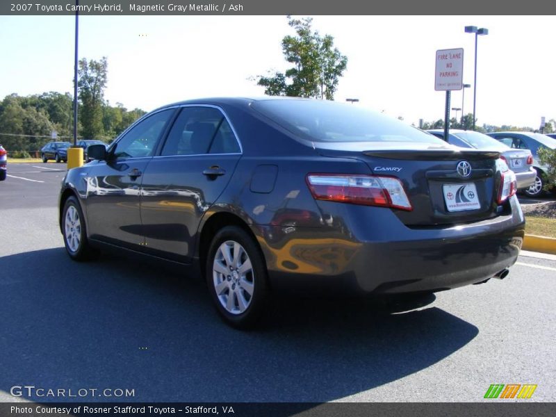 Magnetic Gray Metallic / Ash 2007 Toyota Camry Hybrid