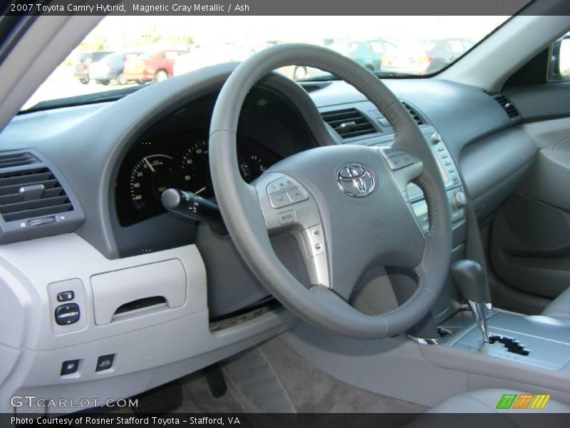Magnetic Gray Metallic / Ash 2007 Toyota Camry Hybrid