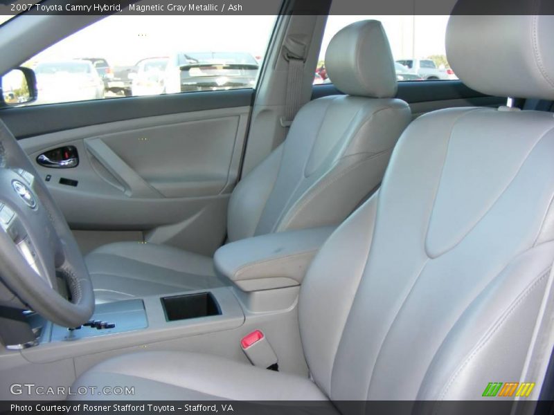 Magnetic Gray Metallic / Ash 2007 Toyota Camry Hybrid