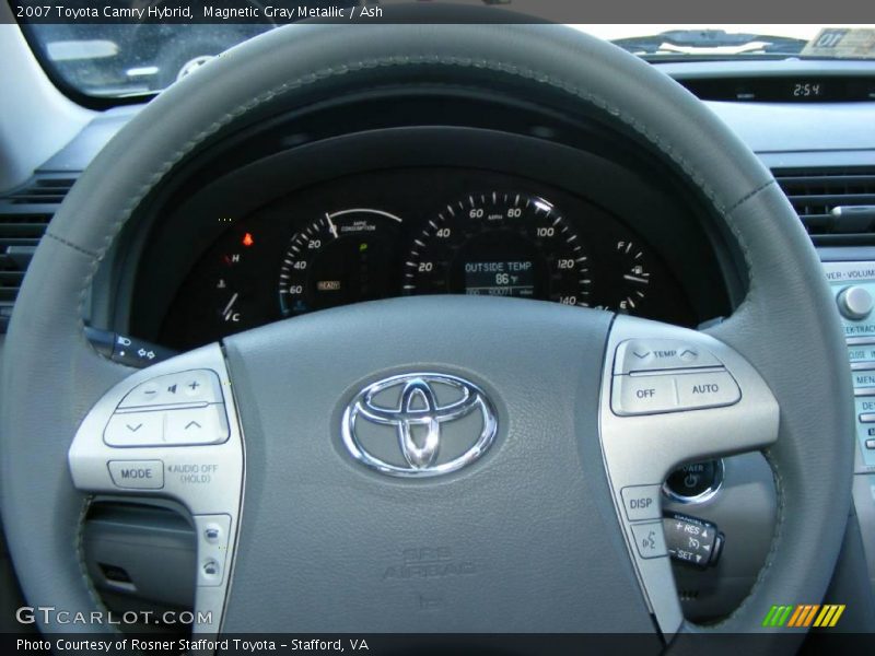 Magnetic Gray Metallic / Ash 2007 Toyota Camry Hybrid