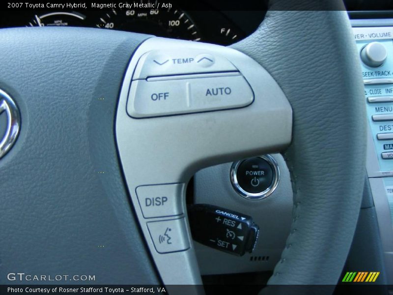 Magnetic Gray Metallic / Ash 2007 Toyota Camry Hybrid