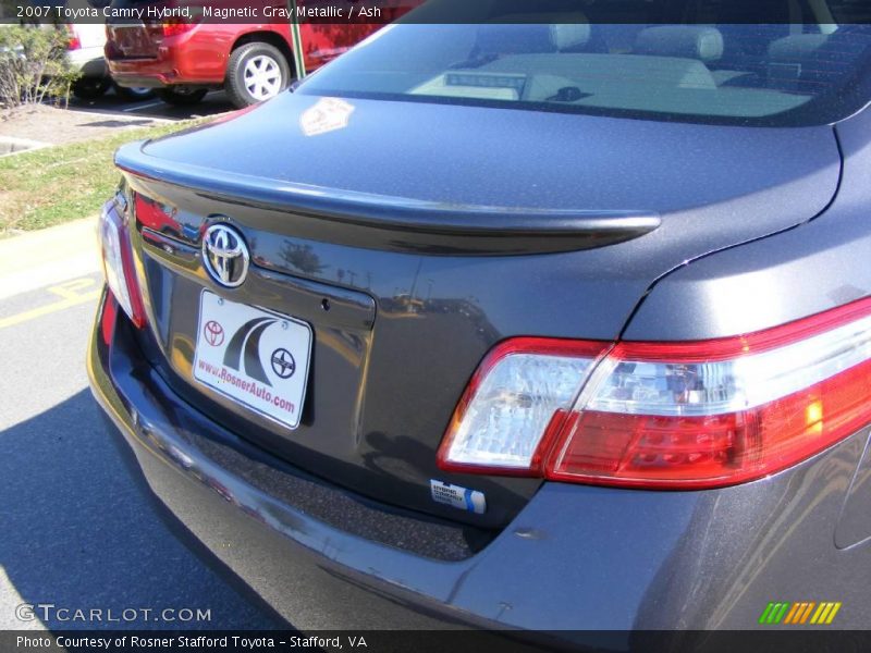 Magnetic Gray Metallic / Ash 2007 Toyota Camry Hybrid