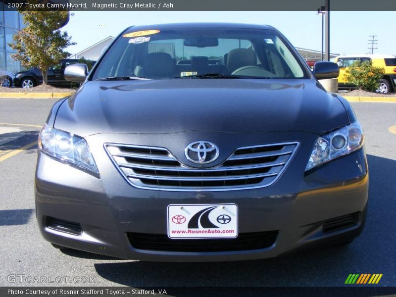 Magnetic Gray Metallic / Ash 2007 Toyota Camry Hybrid