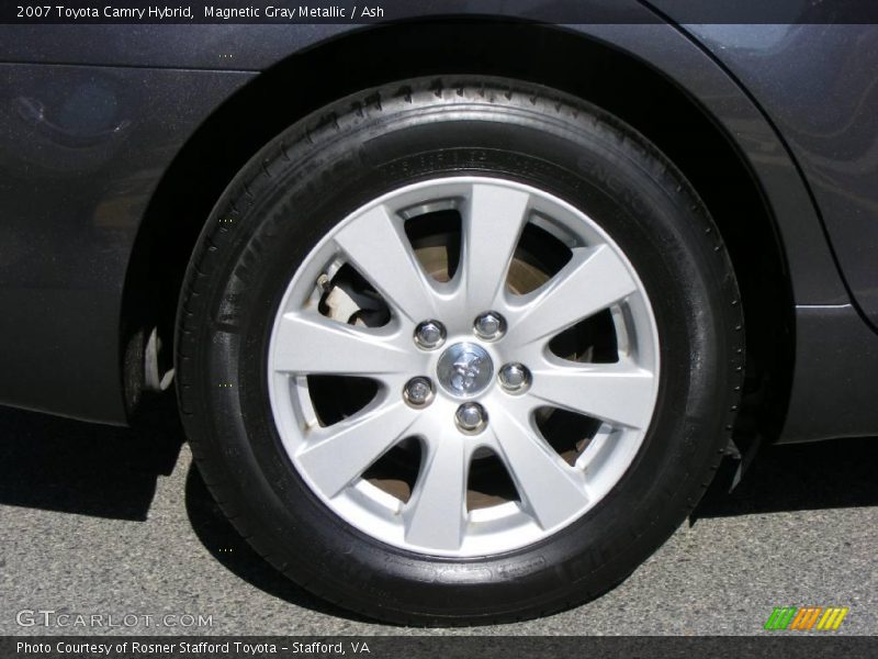 Magnetic Gray Metallic / Ash 2007 Toyota Camry Hybrid