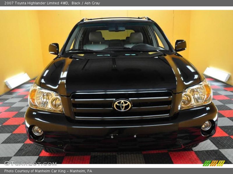 Black / Ash Gray 2007 Toyota Highlander Limited 4WD