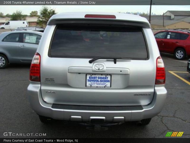 Titanium Metallic / Stone Gray 2008 Toyota 4Runner Limited 4x4