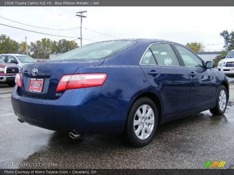 Blue Ribbon Metallic / Ash 2008 Toyota Camry XLE V6