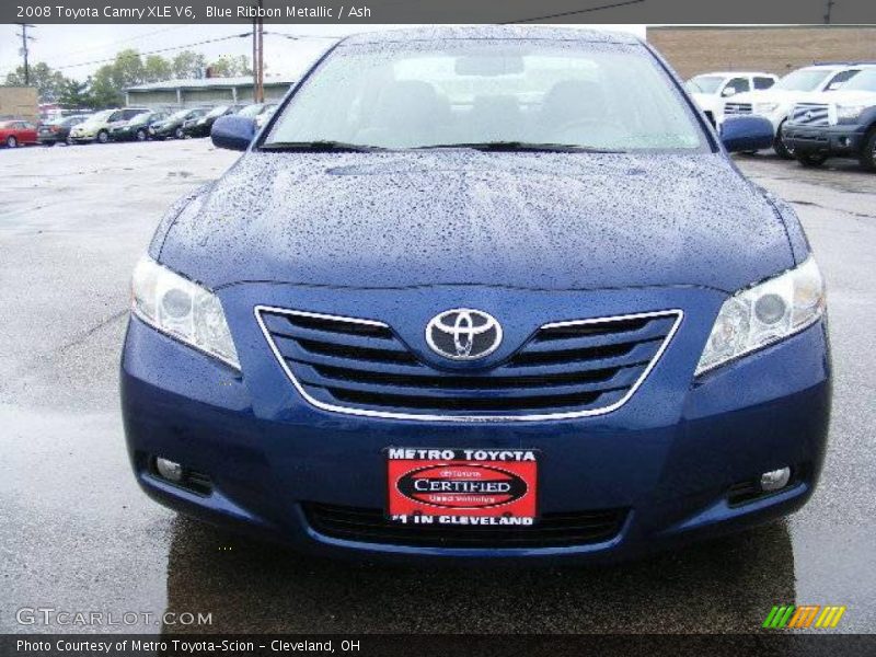 Blue Ribbon Metallic / Ash 2008 Toyota Camry XLE V6