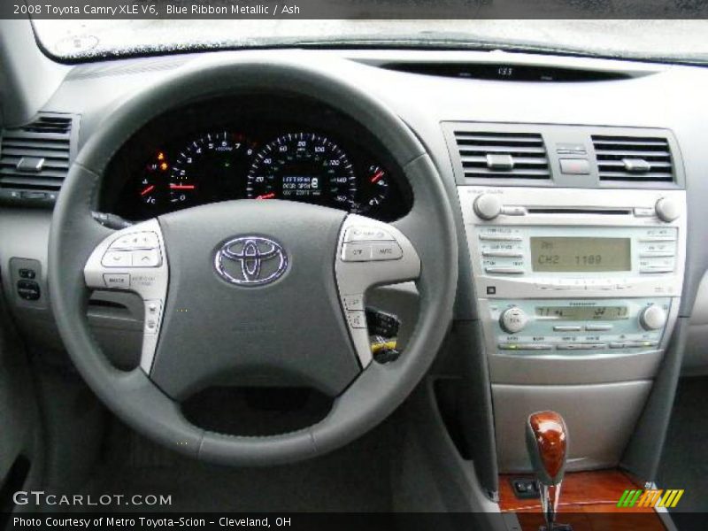 Blue Ribbon Metallic / Ash 2008 Toyota Camry XLE V6